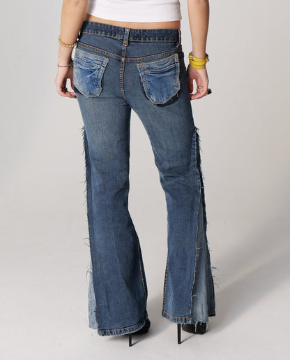"JEANS" Remake All Denim with pockets